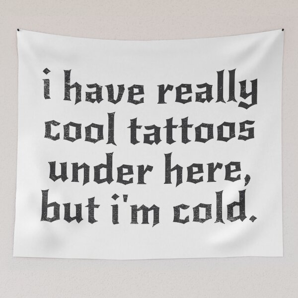 Item preview, I Have Really Cool Tattoos Under Here, But I'm Cold Tattoo Artist Gifts designed and sold by TonySpencer.