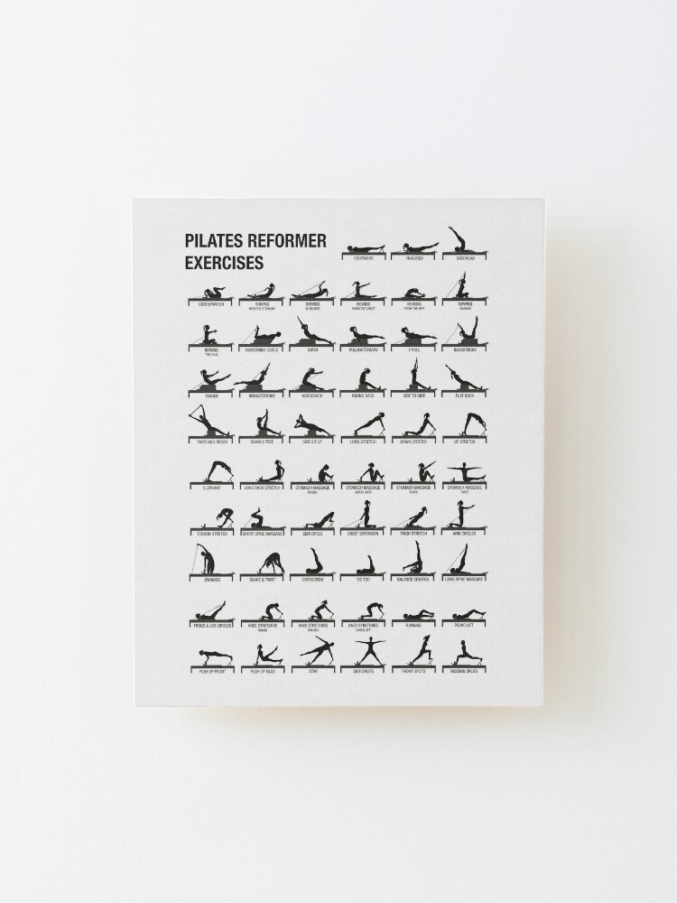 PILATES MAT Mounted Print for Sale by WArtdesign  Yoga pilates workout,  Pilates workout routine, Mat pilates