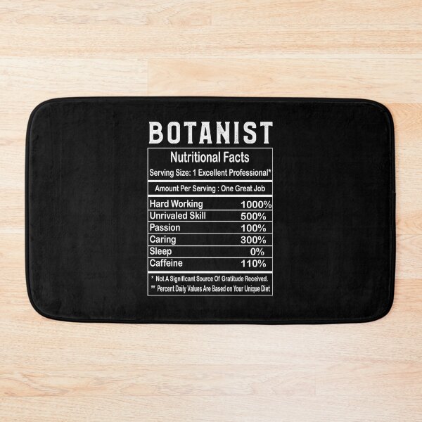 Item preview, Botanist Nutritional Facts Biology Students Teacher Gifts designed and sold by tejoi.