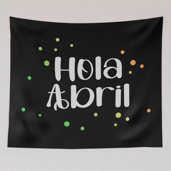 Item preview, Hola abril - Hello April designed and sold by ALLURE-minimal.