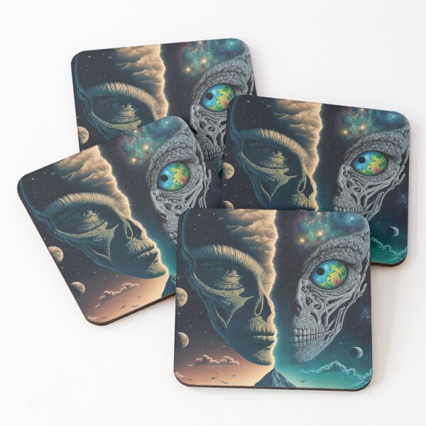 Item preview, Parallel Alien Worlds designed and sold by tronictees.