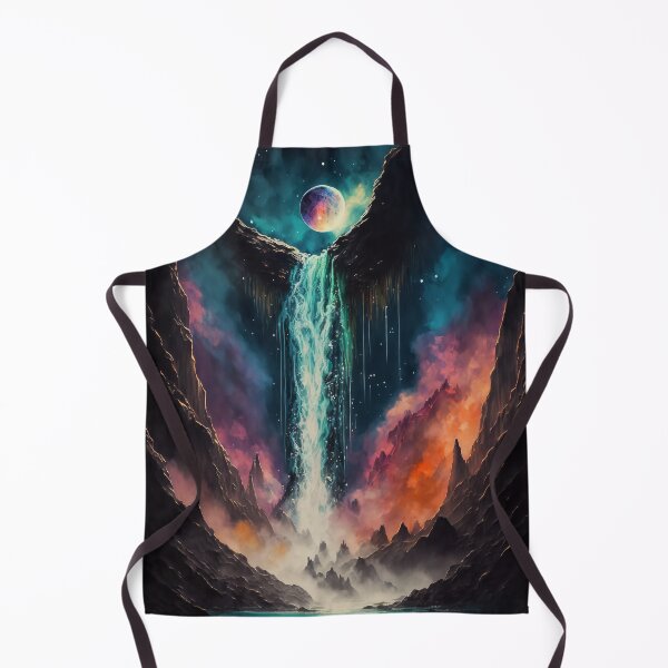 Artikelvorschau, SciFi-Wasserfall - Midjourney entworfen und verkauft von BehindCoffee Co.