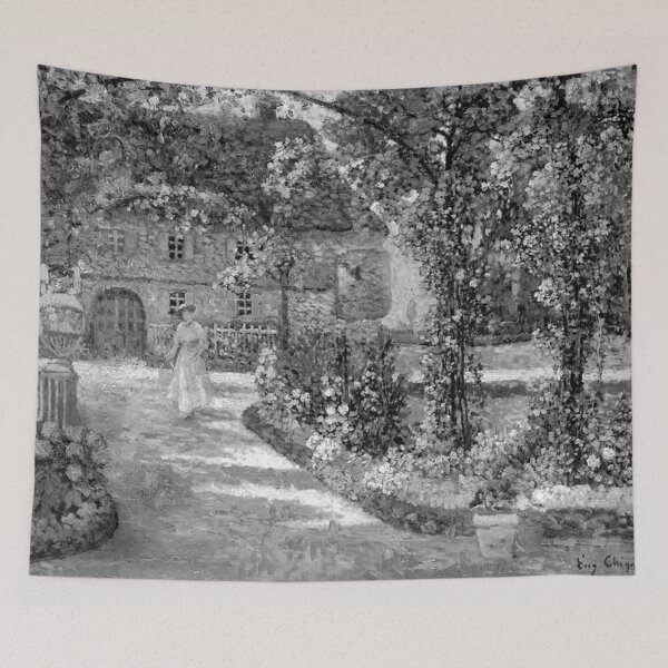 Item preview, Eugene Chigot - Le Mazet at Juan les Pins designed and sold by tomorrowsart.