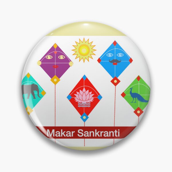 Artikelvorschau, Makar Sankranti 2023 modernes Design weiß entworfen und verkauft von Bakkia.