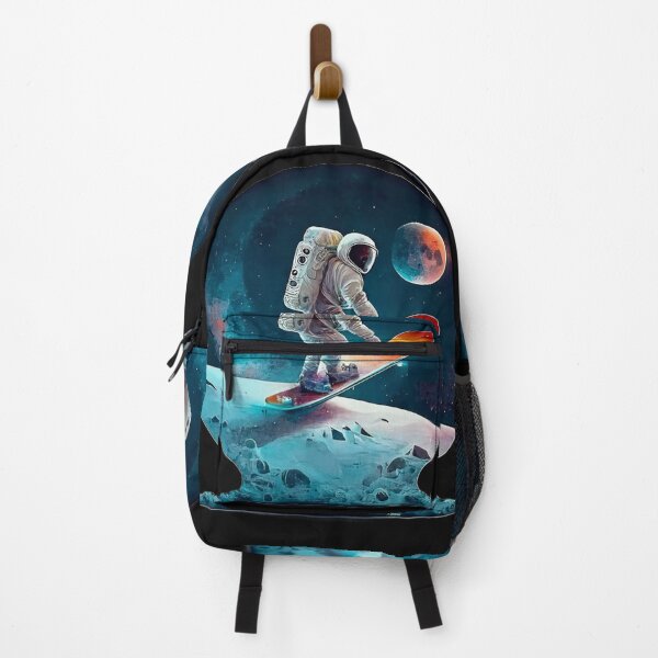 Item preview, Astronaut Snowboarding on Moon | Winter Snow Skiing designed and sold by THE MID.
