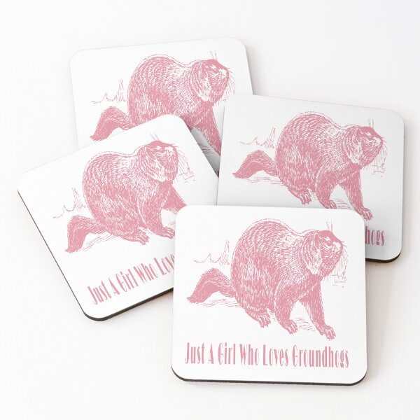 Item preview, Just A Girl Who Loves Groundhogs designed and sold by Soudesign99.
