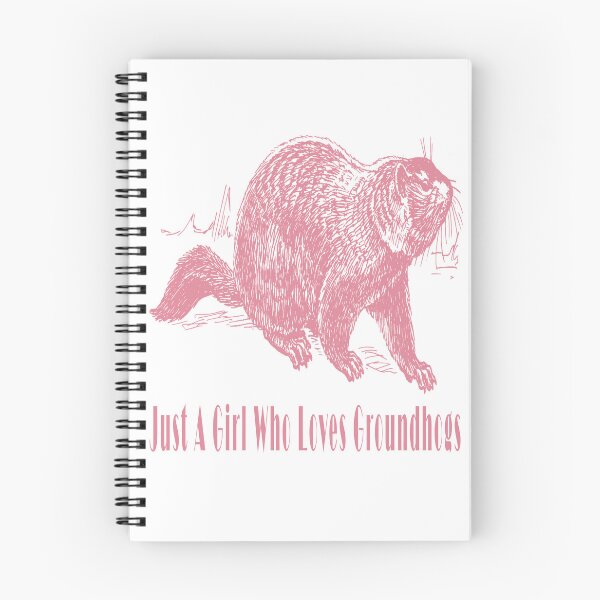 Item preview, Just A Girl Who Loves Groundhogs designed and sold by Soudesign99.