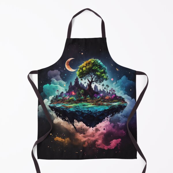 Item preview, Cielo nocturno de SciFi Island - Midjourney designed and sold by BehindCoffee Co.
