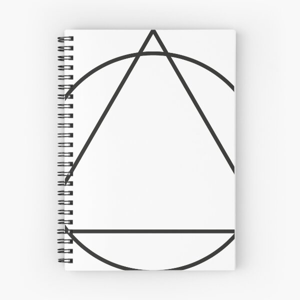 Item preview, Circle and Triangle Alcoholics Anonymous Logotipo designed and sold by RainbowRocketS.