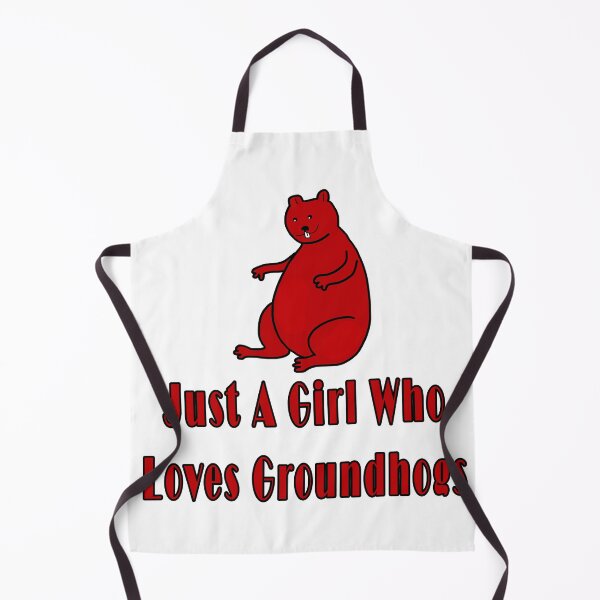 Item preview, Just A Girl Who Loves Groundhogs designed and sold by Soudesign99.
