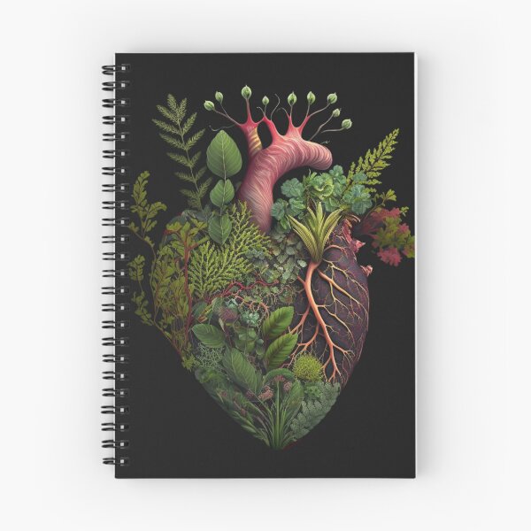 Item preview, Heart made of plants  designed and sold by MindTankArt.