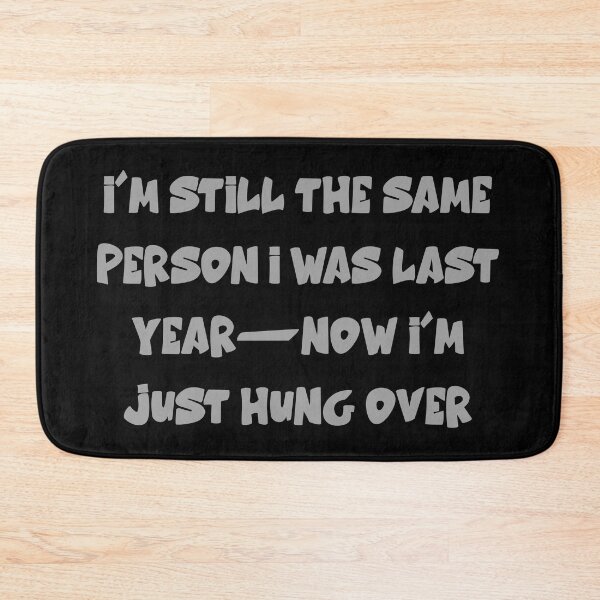 Item preview, same person after new years party now im hung over from drinking designed and sold by silence28.