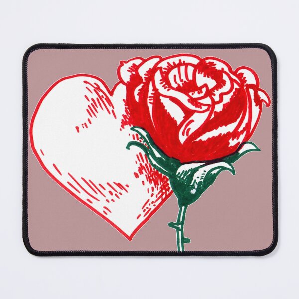Item preview, Heart & Rose designed and sold by hajarsdeco.