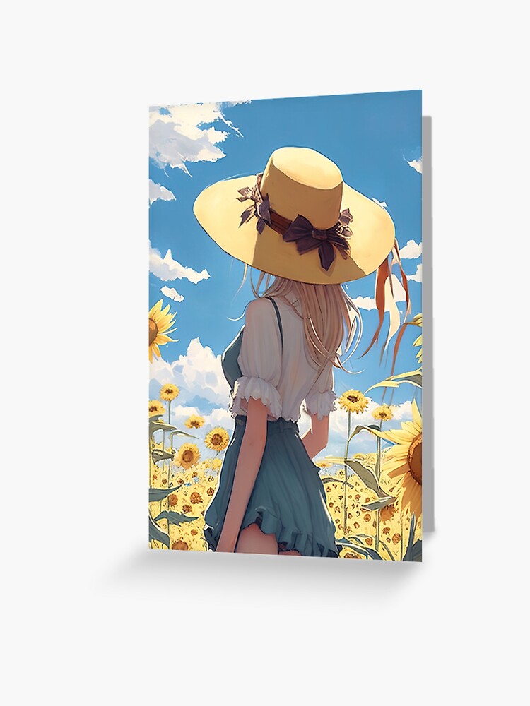 Black Dog Straw Hat Sunflower