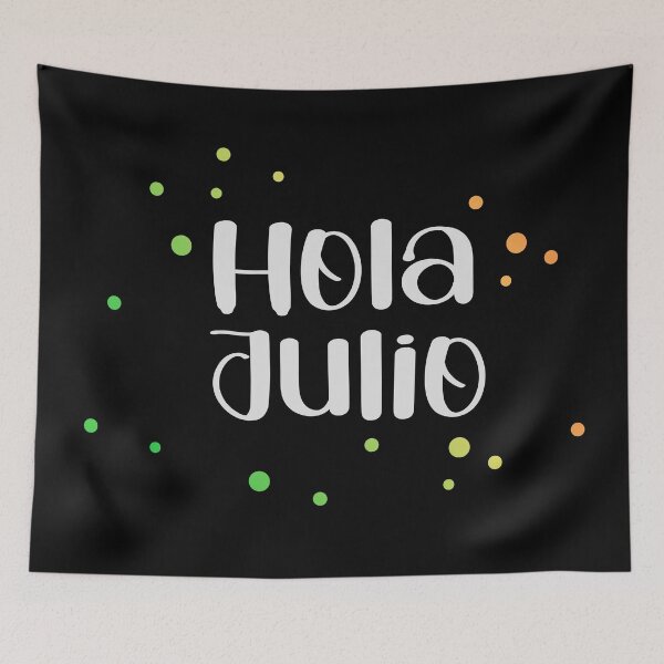 Item preview, Hola julio - Hello July designed and sold by ALLURE-minimal.