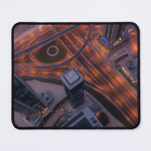 Item preview, Dubai at Night - A City in Motion with Special Flying Vehicles and Illuminated Streets - Dubai City designed and sold by WBP Mart.