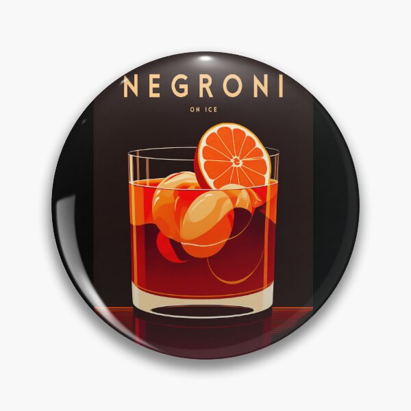 Item preview, It's cocktail time! Vintage poster of a Negroni designed and sold by Rogervdb.