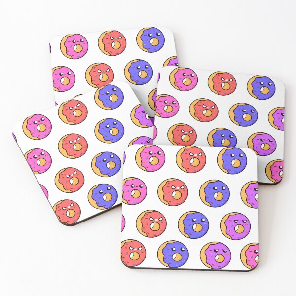 Artikelvorschau, Niedlicher Cartoon-Donut || Aufkleberpaket || Kawai entworfen und verkauft von cookingwithten.
