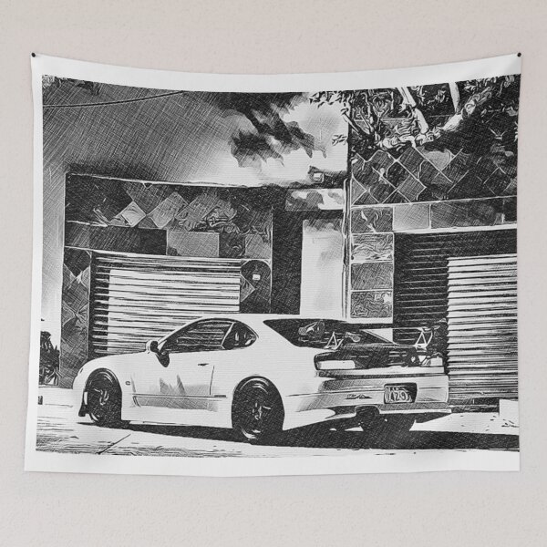 Item preview, Nissan Silvia S15 - Black and White Design designed and sold by Trevor1984.
