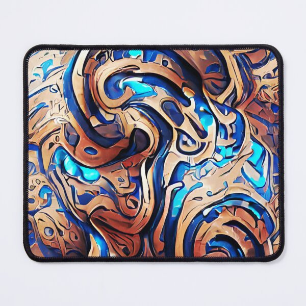 Item preview, Blue Etched Wood designed and sold by JoanNinjaHen.