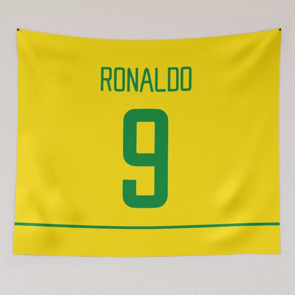 Item preview, Ronaldo - Brazil 02 Home Kit designed and sold by On Target Sports.