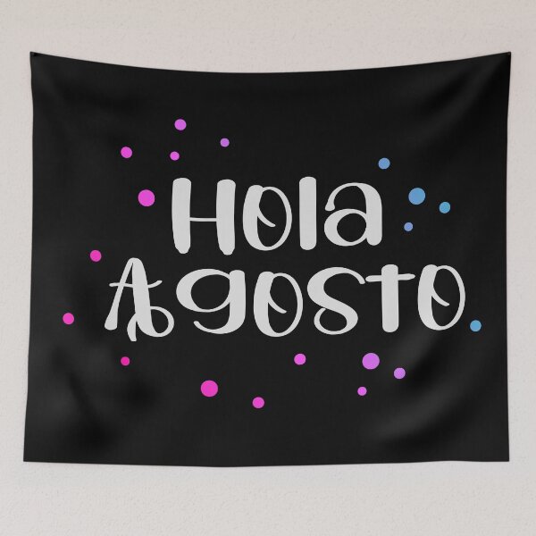 Item preview, Hola Agosto - Hello August designed and sold by ALLURE-minimal.