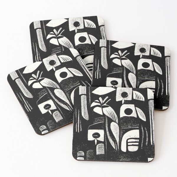 Item preview, Black And White Abstract Black Art designed and sold by thisisallahoax.