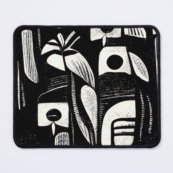 Item preview, Black And White Abstract Black Art designed and sold by thisisallahoax.