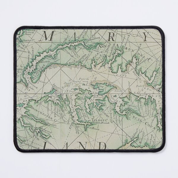 Item preview, Mary Land Chart designed and sold by CaptJohnny.