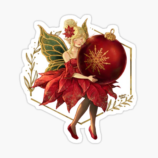 Red Clover Fairy' Sticker