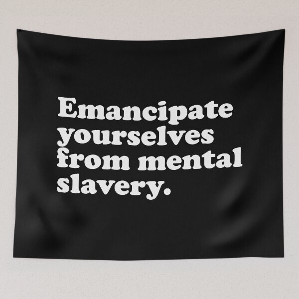 Item preview, Emancipate yourselves (white) designed and sold by didijuca.