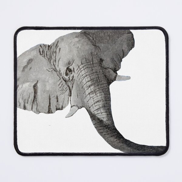 Item preview, Elephant head designed and sold by NikkieColla.