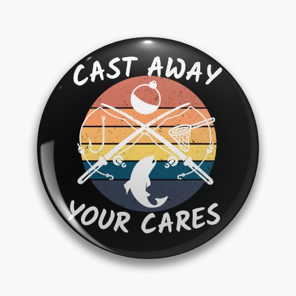 Item preview, Cast Away your Cares With Retro Sunset designed and sold by BluePlanetMerch.