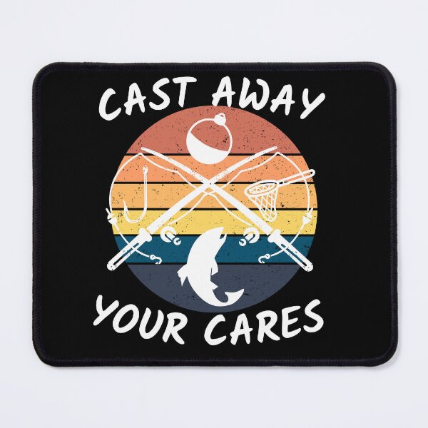 Item preview, Cast Away your Cares With Retro Sunset designed and sold by BluePlanetMerch.