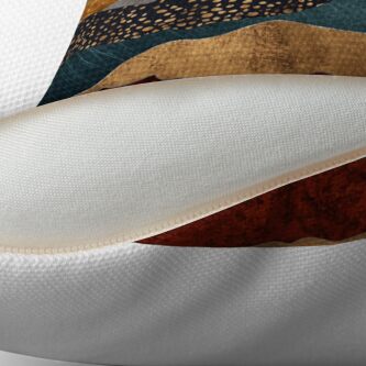Alternate view of Amber Dusk Throw Pillow
