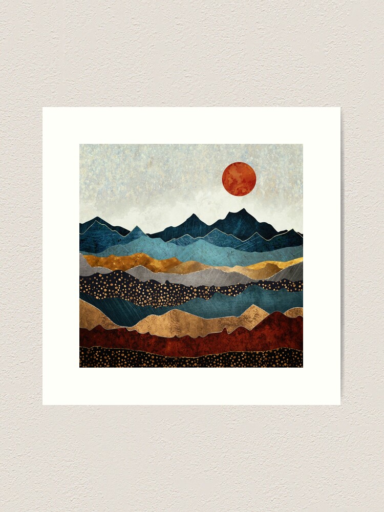 Alternate view of Amber Dusk Art Print