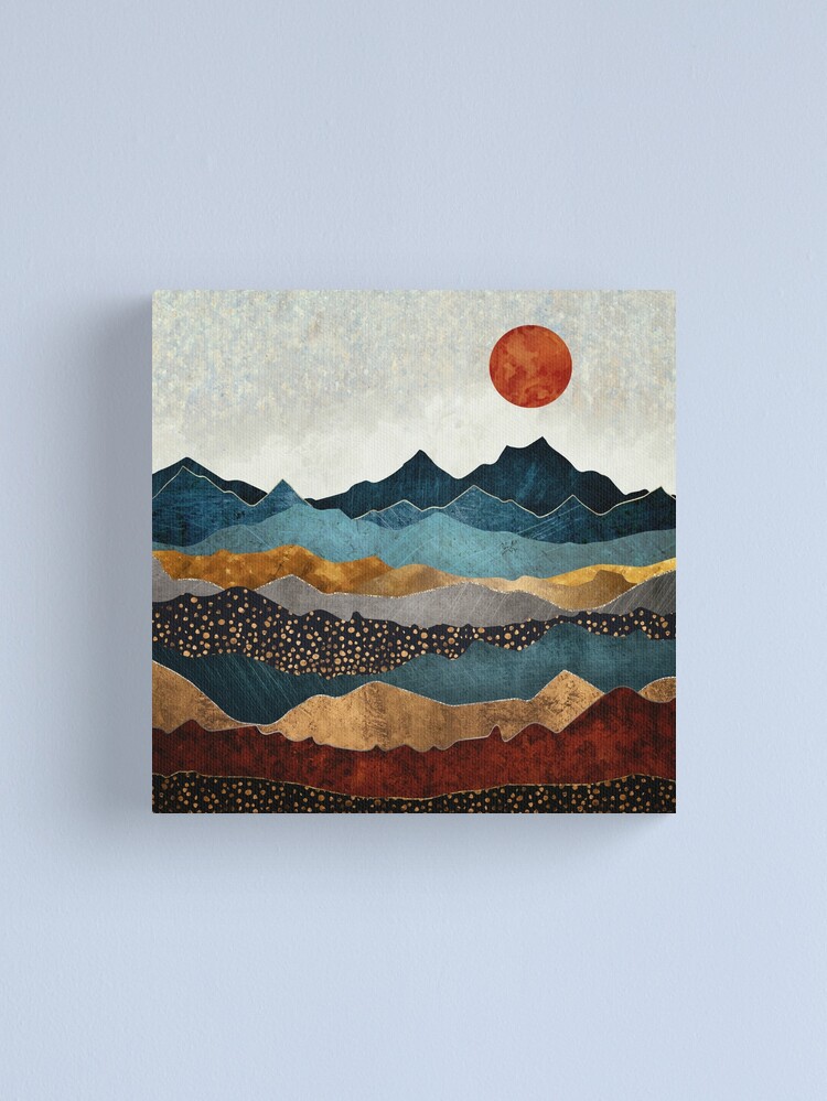 Alternate view of Amber Dusk Canvas Print