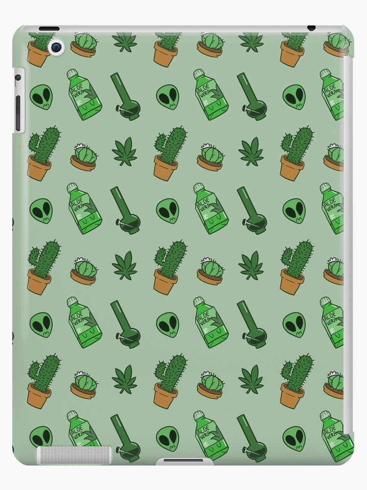 Green Vibes/ Aesthetic | iPad Case & Skin