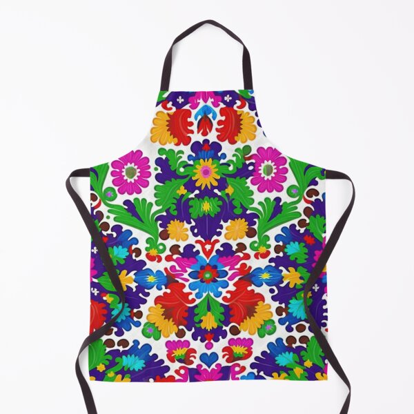 Item preview, Colorful Folkloric floral beautiful pattern designed and sold by thisisallahoax.