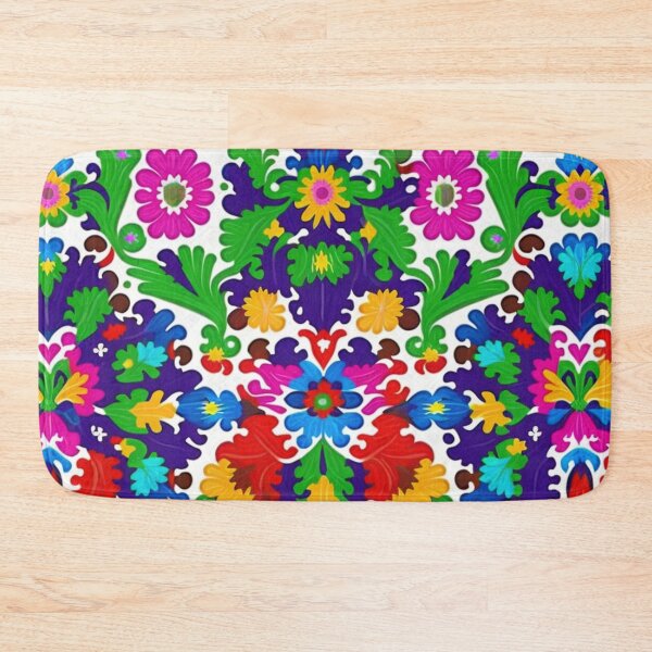 Item preview, Colorful Folkloric floral beautiful pattern designed and sold by thisisallahoax.