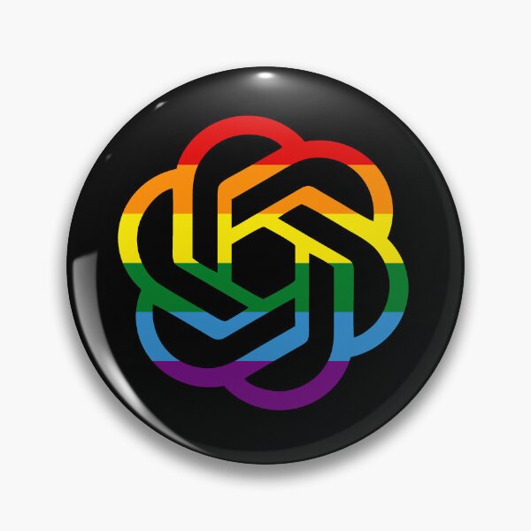 Item preview, Pride Chat GPT-3 logo designed and sold by Mr  Shy.