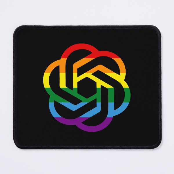 Item preview, Pride Chat GPT-3 logo designed and sold by Mr  Shy.