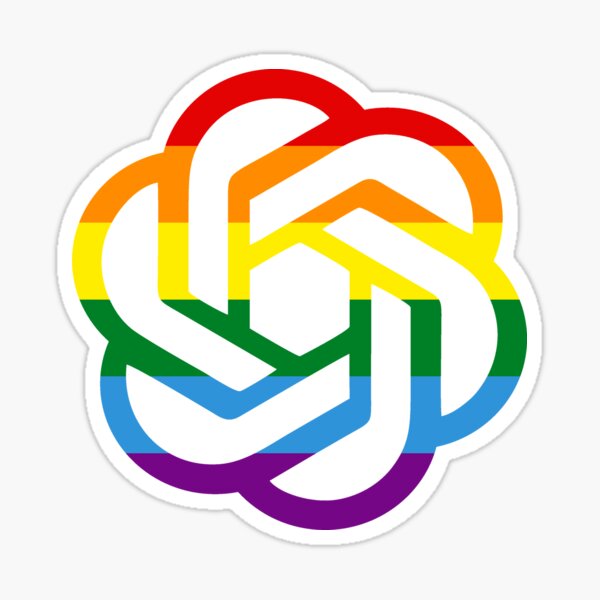 Item preview, Logo Pride Chat GPT-3 designed and sold by Mr  Shy.