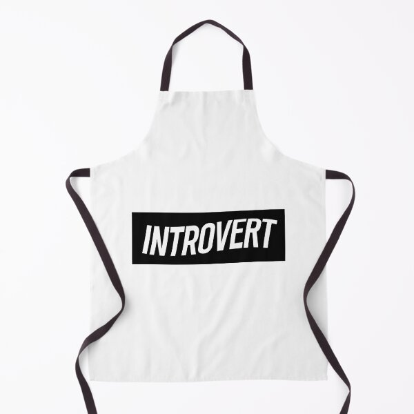 Item preview, Introvert - Rectangle Shape Sticker / T-shirt Design designed and sold by krazybookz.