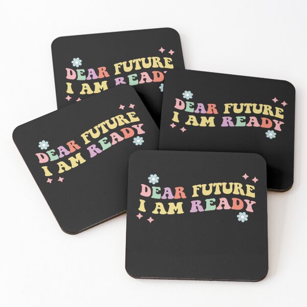 Item preview, Dear Future I Am Ready, New Years Eve Party, Motivational Quotes designed and sold by Hottshirtdesign.