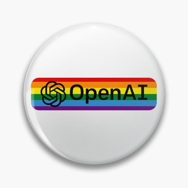 Item preview, Pride Open Ai logo designed and sold by Mr  Shy.