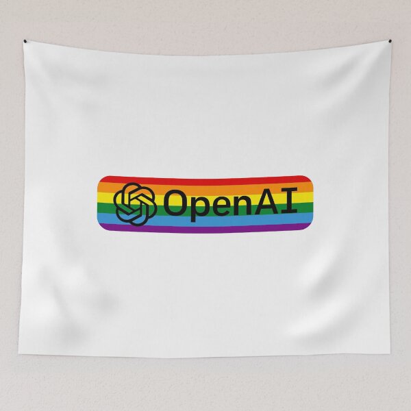 Item preview, Pride Open Ai logo designed and sold by Mr  Shy.
