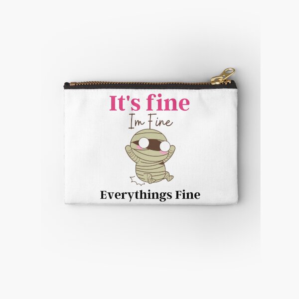 Item preview, Its Fine Im Fine Everythings Fine Tshirt Women Inspirational T Shirts  designed and sold by chaousari98 ⭐️⭐️⭐️⭐️⭐️.