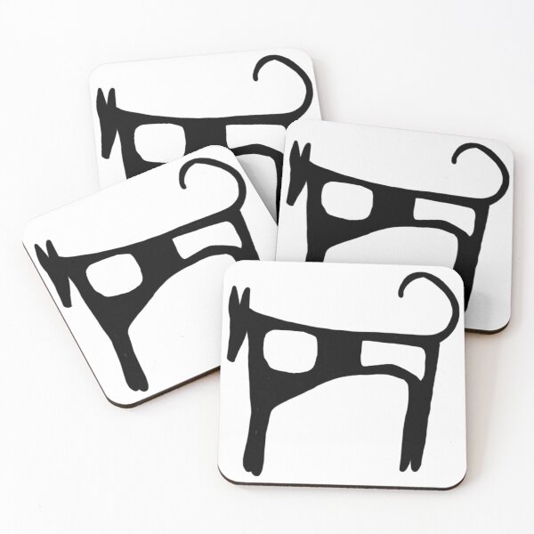 Item preview, Catal-Hüyük Dog Art designed and sold by GeekyGreyhound.