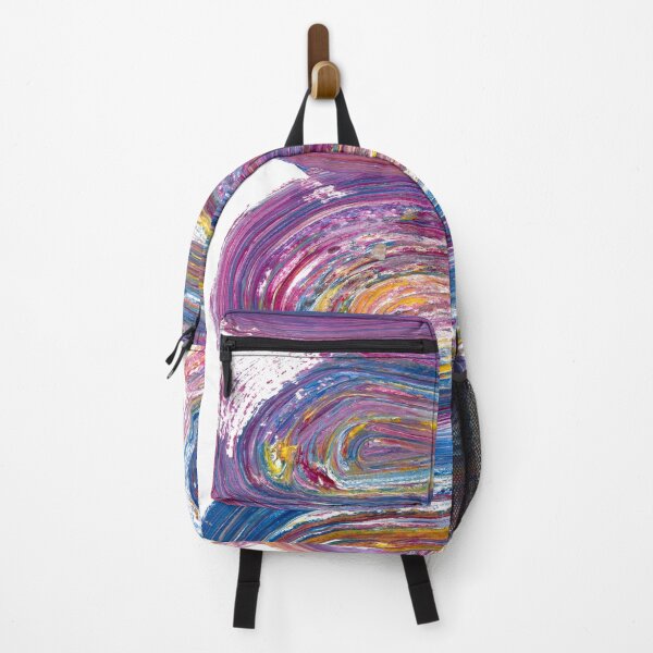 Item preview, Funky Thick Paint Rainbow Swirl designed and sold by Daydreamer Alley.